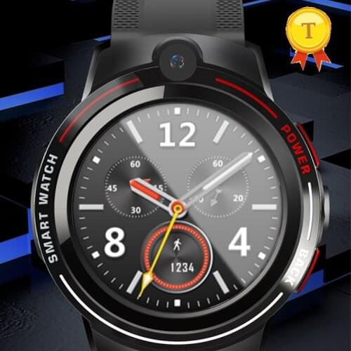 2020 newest 3GB 32GB Smart Watch For Men 900mAh hd double Camera Face ID 4G Android Smartwatch Phone GPS For Android IOS