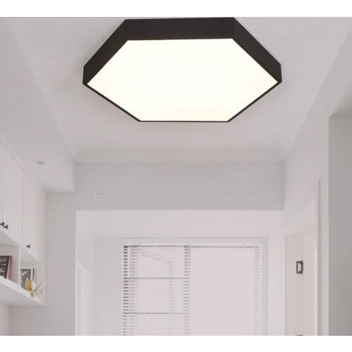 Nordic Dimmable Led Ceiling Light for bedroom geometry macarons Ceiling lamp living room luces Ceiling Lights lighting fixtures