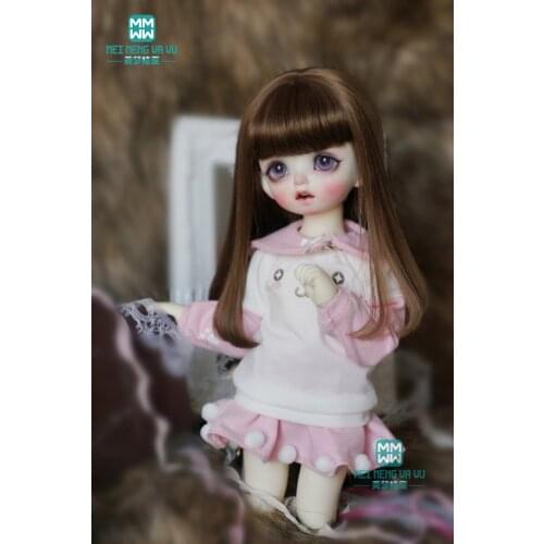 BJD doll clothes fit 30cm 1/6 BJD dolls sweatshirt, ball skirt, shawl, socks