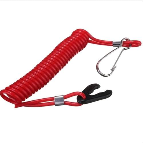 Safety Kill Boat Stop Switch Lanyard Tether Parts Motor Engine Marine Outboard For Yamaha