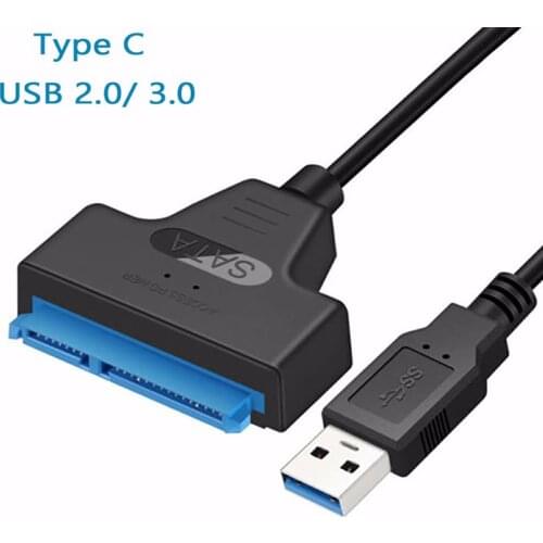 Usb Sata Cable Sata 3 To Usb 3.0 Adapter Computer Cables Connectors Usb Sata Adapter Cable Support 2.5 Inches 6Gbps For Win 7