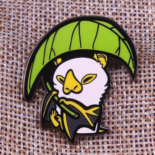 Bat lapel pin