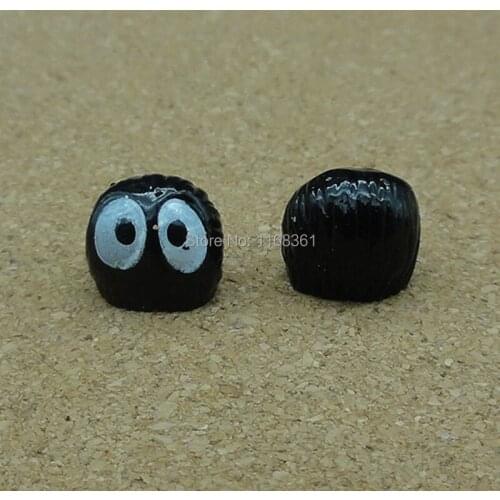 1pcs/lot resin solid coalball cartoon 9mm fairy garden gnome moss terrarium decor crafts bonsai home DIY A112-17