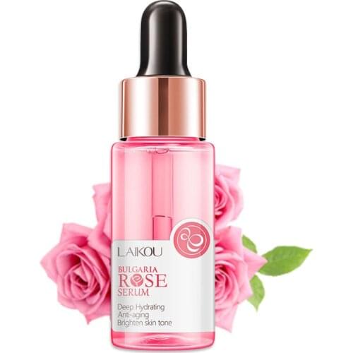 17ml Rose Essence Moisturizing Brighten Firming Smooth Anti-Aging Shrink Pores Brightens Skin Tone Improves Dull Skin Body Care