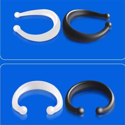 2PCS Men Foreskin Correction Hinder Ring Penis Training Sleeve Time Delay Device Sex Toys for Men Lock Cock Ring