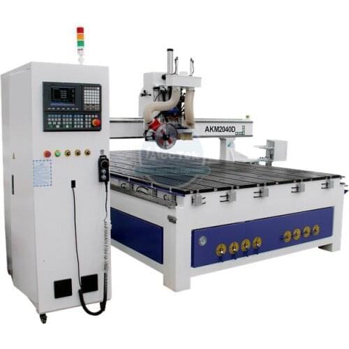 Big Working Size Atc Wood CNC Router Machine Hot Selling CNC Machine with Saw For Door Furniture Making