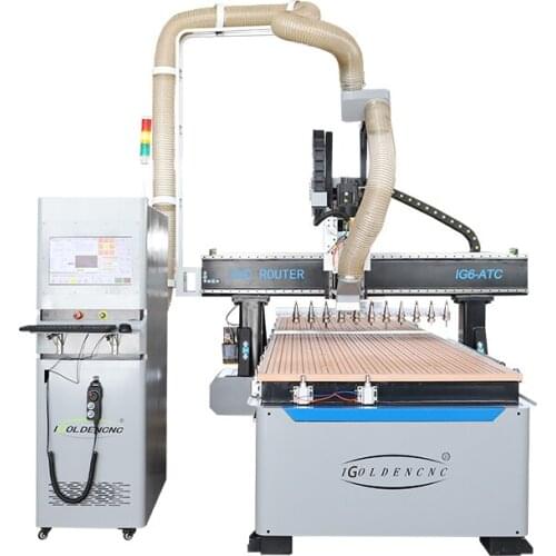 Woodworking furniture making cnc machine automatic solidworks wood cutting engraving milling 3 axis atc cnc router