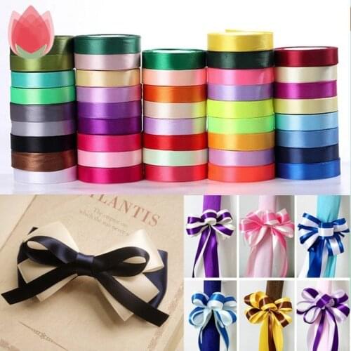 High quality ribbon 15mm 5/8" 22 Meters Wedding Party Festive Event Decoration Crafts Gifts Wrapping Apparel Sewing Fabric tape