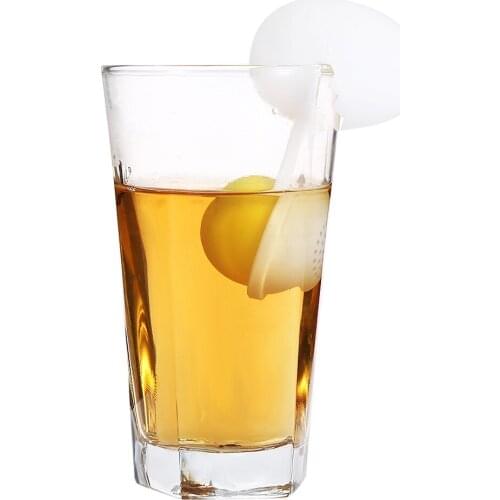 MOFUNYO Creative Egg Silicone Tea Infuser Strainers Filter