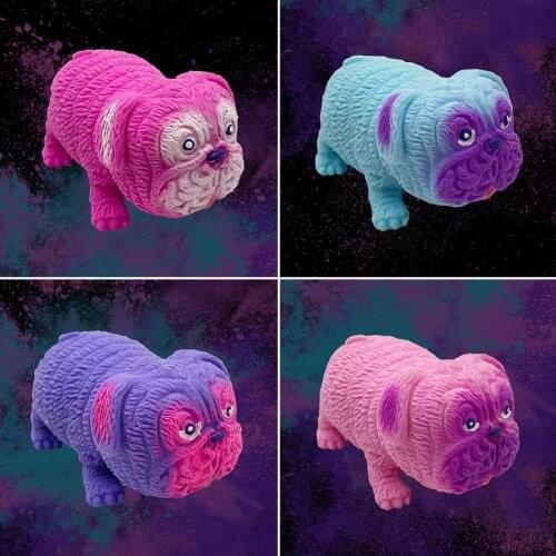 Novelty And Funny Pug Pinch Music Decompression Artifact Class Fidget Gift Holiday Decompression Vent Boring Toy Toy H6I7