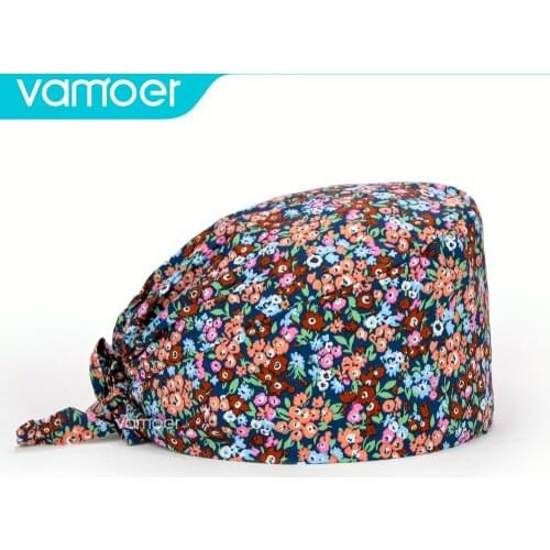 Wholesale Surgical Caps Of Doctors Nurse Women And Men Dust Proof Working Hat Beauty salon cap scrub hat/cap