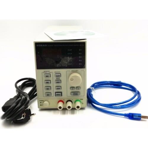 30V / 5A KA3005P Programmable Precision Adjustable DC Linear Power Supply Digital Regulated Lab Grade with USB and software