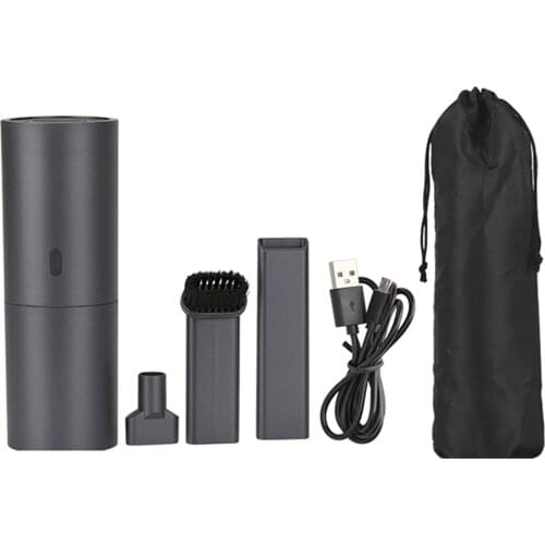 Hand Held Cordless 35W Car Vacuum Cleaner USB 2.0kpa Suction for Pet Hair