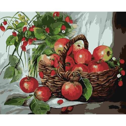 Diy Acrylic Brush Canvas Moderne Wall Art Decors Childerd Gift Painting By Number Handpainted Color By Number 40X50Cm