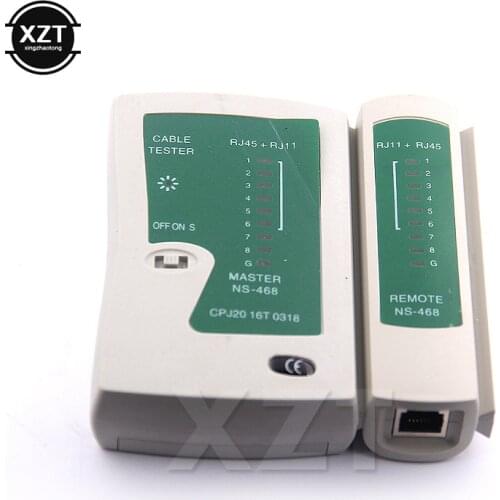Network Cable Tester Professional RJ45 RJ11 RJ12 CAT5 UTP Ethernet Internet Remote LAN Cable Tester Detector Networking Tool