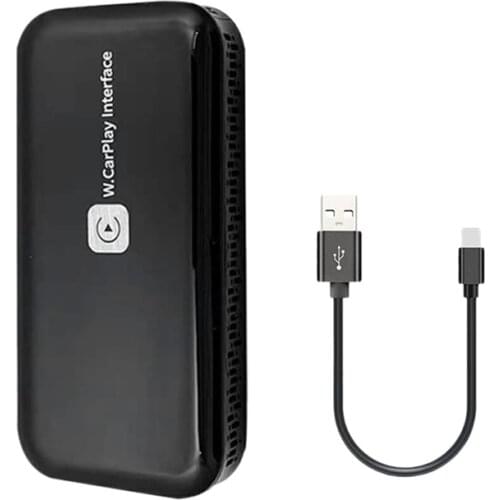 Universal Car Wired to Wireless CarPlay Dongle IOS 14 Adapter 5G WIFI Mirror Link Box Android Auto Multimedia Player