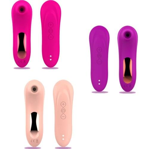 Sucking Vibrator Clit Sucker Vagina Clitoris Stimulator Oral Nipple Silicone Waterproof Erotic Products Sex Toys for Women