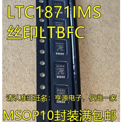 100% New&original LTC1871 LTC1871IMS Marking LTBFC