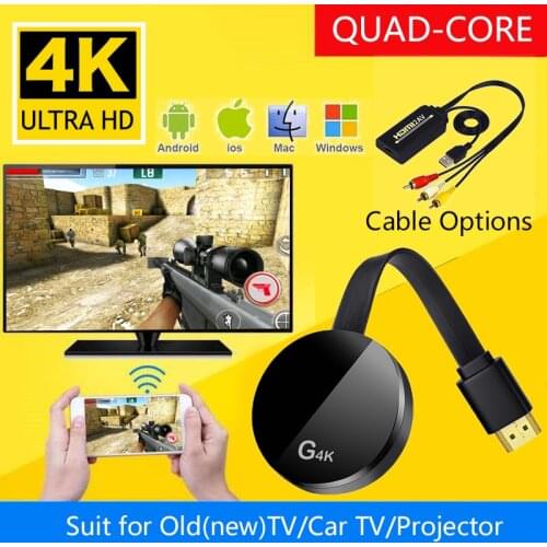 1080P/4K Wireless WiFi Display Dongle TV Stick Video Adapter Airplay DLNA Mirroring Share for iPhone iOS Android Phone To TV