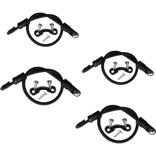 2x Rod Tamer Strap - 12'/18' Rod Holder - Deck Mount Connector Fishing Tools Rod Saver