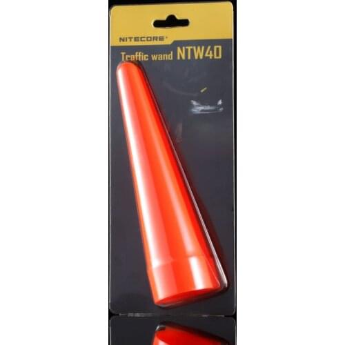Free Shipping 1 PC Nitecore NTW40 Diffuser Traffic Wand Suitable for MH25 EA4 P25 The Flashlight with Head of 40mm