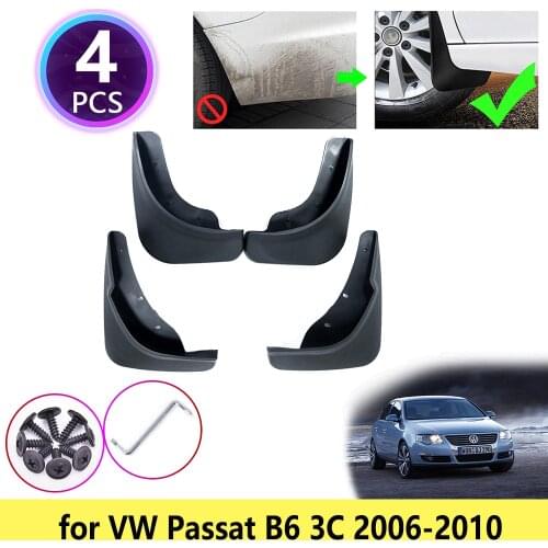 For VW Volkswagen Passat B6 3C 2006 2007 2008 2009 2010 Mudguards Mudflap Fender Mud Flaps Splash Front Guards Car Accessories