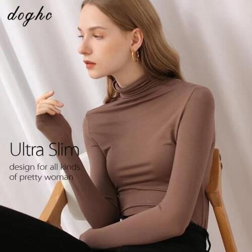 Женские однотонные футболки DOGHC China At AliExpress