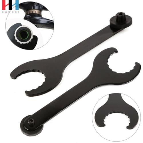 Bottom Bracket Install Tool Spanner Shimano Hollowtech II 2 Crankset Wrench Bicycle Repair Tools Dropship
