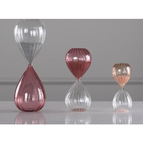 Creative Colorful Sandglass Clock Hourglass 10/30/60 Minutes Hourglass Timer Home Decorative Items Arts Gifts For Kids Ampulheta