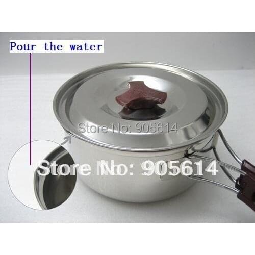 Cookware Camping Hiking Backpacking Cooking Utensil Pot