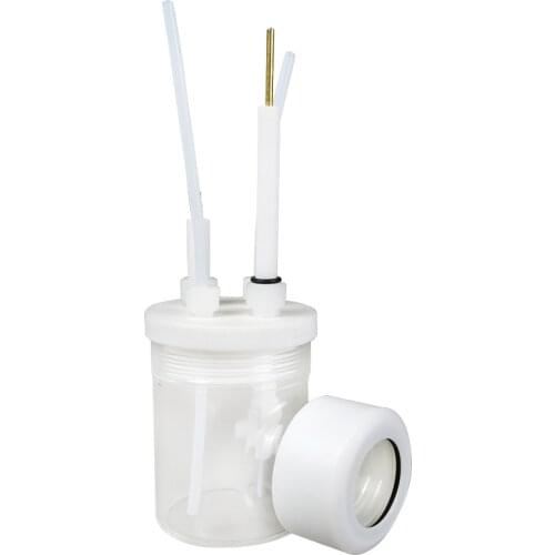 Single-layer Three-electrode System for Optically Sealed Electrolytic Cell, Quartz Optical Window, Open Optical Cell 50-150ML