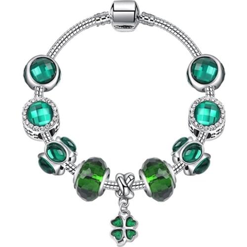 PandoraCharms silver 925 original bracelet Charm Bead Pendant Spacer Clip Charms Rose Gold Fit Bracelets for Women DIY Jewelry