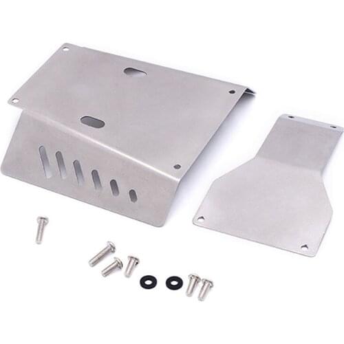 Durable Stainless Steel Chassis Armor for TAMIYA CC01 RC Car Protective Guard Plate for TAMIYA CC01 RC Car Upgrade Parts