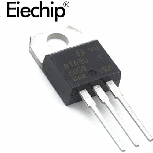 5PCS BTA20-800B BTA20 TO-220 20A 800V triac new and original