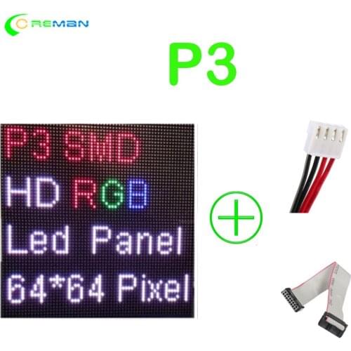LED Matrix P3 RGB pixel led panel HD video display P3 2121 led screen module matrix