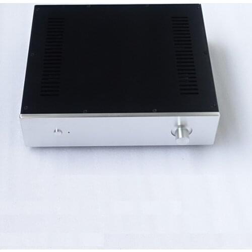 W360 H92 D307 Heat Sink Power Amplifier Chassis All Aluminum Chassis Pipe Radiator Case DIY Home Audio Preamp AMP DAC Box Fan