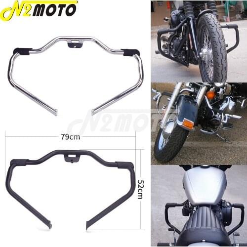 Motorcycle Highway Crash Bar Engine Guard Bumper Protector For Harley Softail Sport Glide Street Bob Fat Bob FLSL FLSB FXBB FXFB