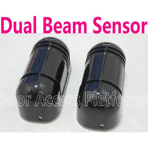 1 pair of Dual Beam Sensor Infrared Beam Sensor, Security door access control door Infrared sensor sliding door parking detector