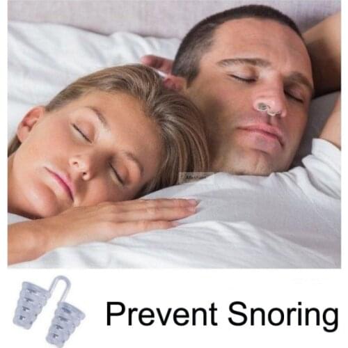 1pc Soft nose Snore Stopper Prevent Snoring Clip Guard Stop Device Solution Vents To Ease Breathing Sleep Nose Care