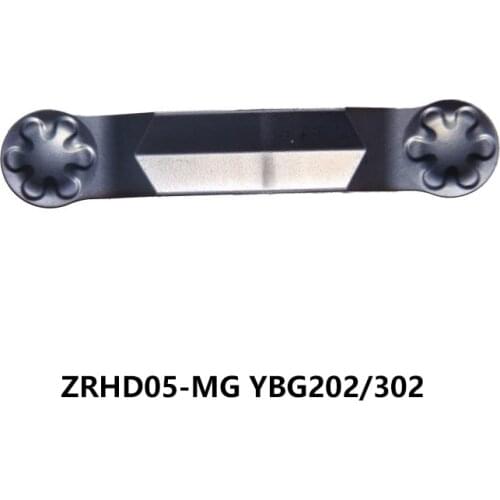 10pcs Original Lathe Cutting Tools ZRHD05-MG YBG202 YBG302 ZRHD 05 Carbide Inserts Lathe Cutter Grooving Turning Tool CNC