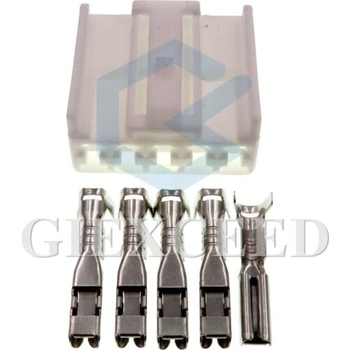 2 Sets 5 Pin Automotive Connector Car Vehicle Connectors Wire Harness Female Sockets