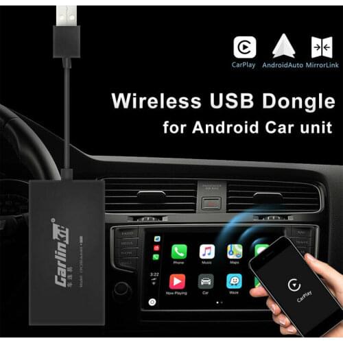 Carlinkit Wireless Smart Link Apple CarPlay Dongle for Android Navigation Player Mini USB Carplay Stick with Android Auto new