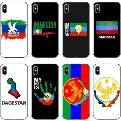 Dagestan Flag Coat Of Arms Eagle Cover Case For Samsung Galaxy Note 10 9 8 5 4 S10E S10 Lite S9 S8 S7 S6 Edge Plus S5 S4 Mini
