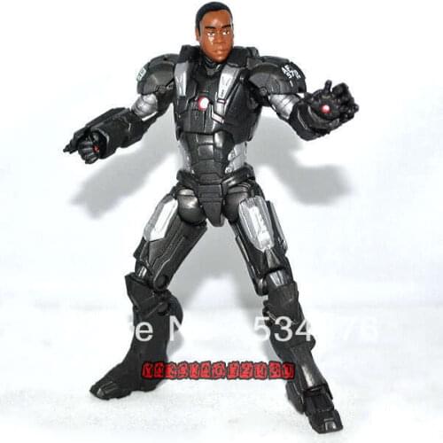 MU Universe Iron War Machine Rhodes Unmasked 3.75" Loose Action Figure Toy Doll