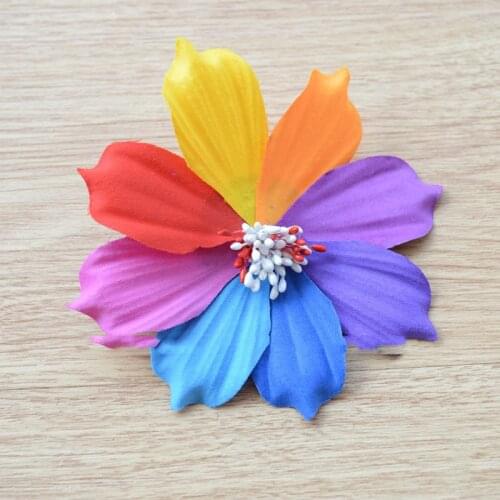 Artificial flowers DIY simulation flowers colorful retro bohemian beach pictures female head flower headdress hair accessories s
