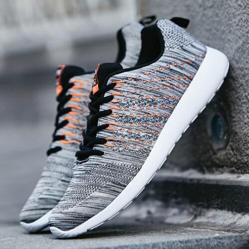 Men Sneakers 2021 Arrival Big Size 45 46 Male Running Shoes Summer Net Shoes Comfy Comfortable Anti-Odor Vulcanized Mans Shoes