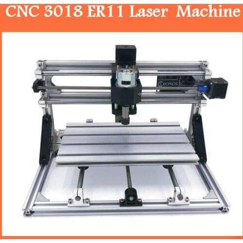 CNC 3018 ER11 Laser Cutter Engraver Laser Engraving Machine Mini Milling Machine Wood Router GRBL Control Woodworking Tools