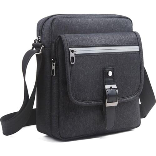 Mens Bag Shoulder Bag 2020 Sling Shoulder Bag Men Handbag Vintage Canvas Shoulder Black Travel Womans Bags Messenger Bag