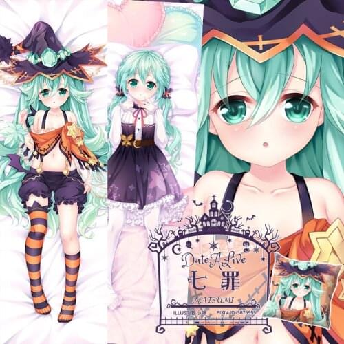 Anime Game Natsumi DATE A LIVE Dakimakura Hugging Body Pillow Case Otaku Male Pillow Cushion Cover Cosplay Birthday Gifts SM