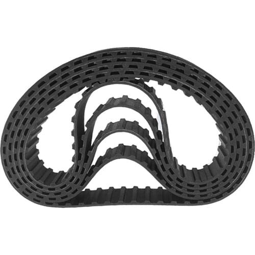 1Pcs Rubber Pulley Timing Belt, 136XL To 170XL, Close Loop Synchronous Drive Belts, Width 10mm